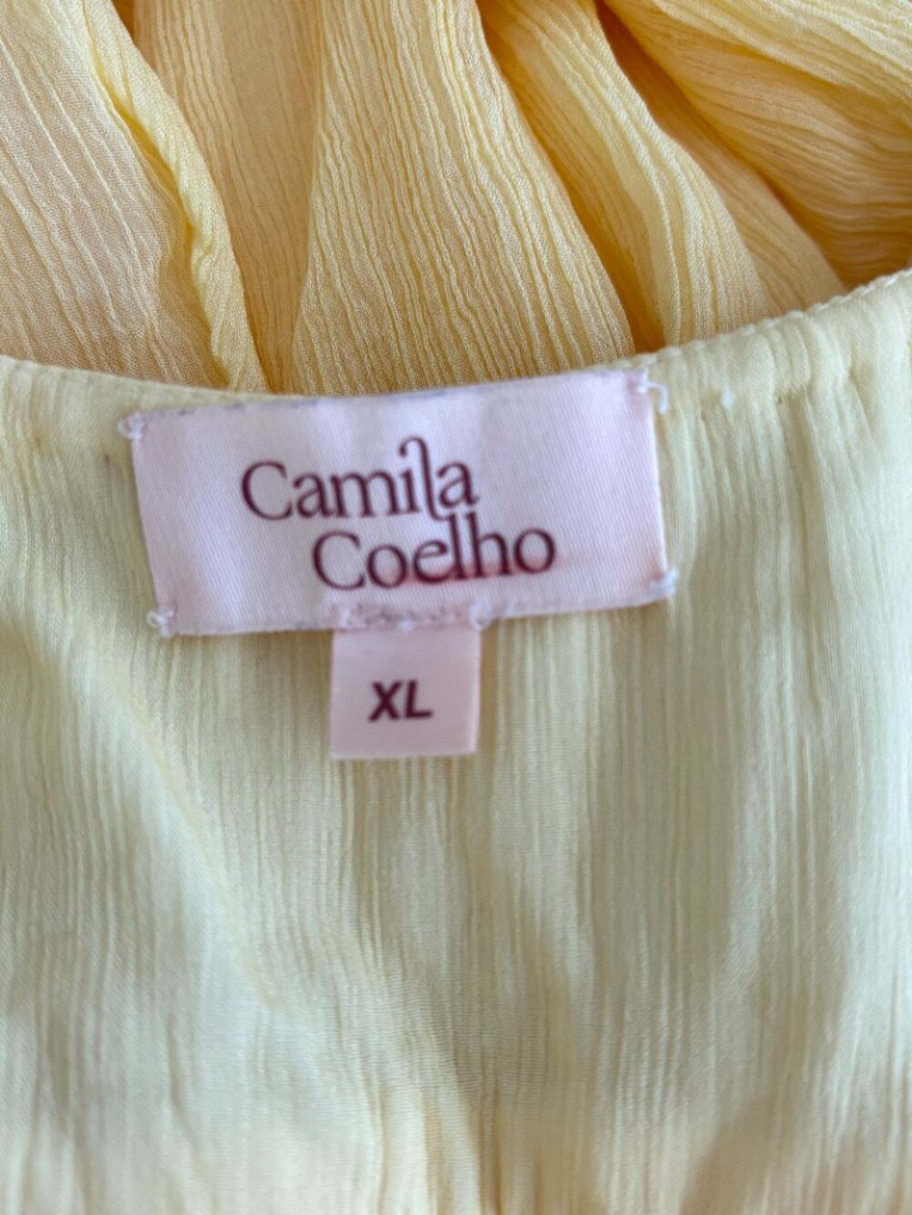 Camila Coelho Margarida Mini Dress in Yellow - Picture 11 of 12